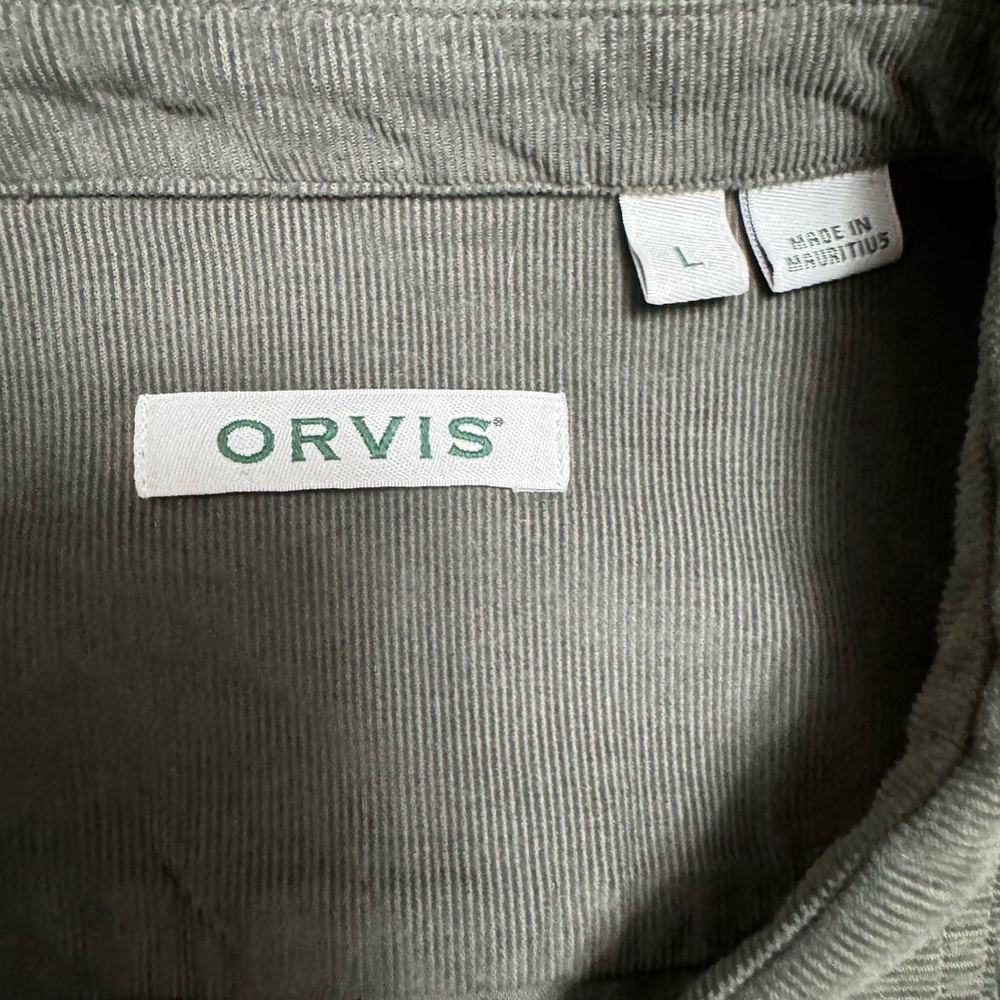 Orvis Is Soft Cord Button Up In L - image 3